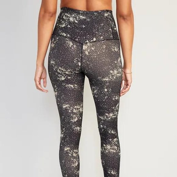 Old Navy Extra High-Waisted PowerSoft Hidden-Pocket Leggings for Women New - Picture 3 of 11